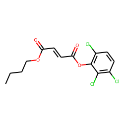 Fumaric acid, butyl 2,3,6-trichlorophenyl ester