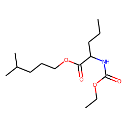 l-Norvaline, N-ethoxycarbonyl-, isohexyl ester