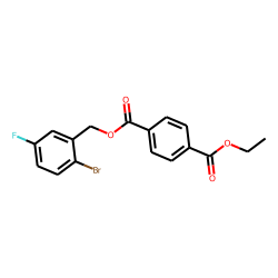 Terephthalic acid, 2-bromo-5-fluorobenzyl ethyl ester