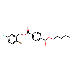 Terephthalic acid, 2-bromo-5-fluorobenzyl pentyl ester