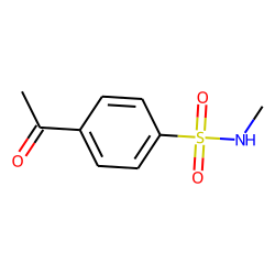 Benzenesulfonamide, 4-methylcarbonyl-N-methyl-