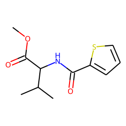 l-Valine, N-(2-thienylcarbonyl)-, methyl ester