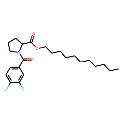 L-Proline, N-(3,4-difluorobenzoyl)-, undecyl ester