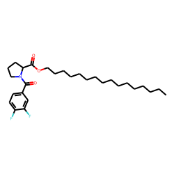 L-Proline, N-(3,4-difluorobenzoyl)-, hexadecyl ester
