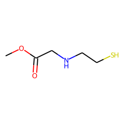 Glycine, n-(2-mercaptoethyl)-, methyl ester