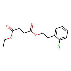 Succinic acid, 2-chlorophenethyl ethyl ester