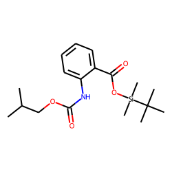 o-Aminobenzoic acid, N-isoBOC TBDMS