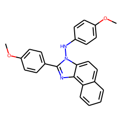 3H-naphth[1,2-d]imidazole, 3-(p-anisidino)-2-(p-methoxyphenyl)-