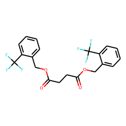 Succinic acid, di(2-(trifluoromethyl)benzyl) ester