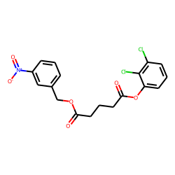 Glutaric acid, 2,3-dichlorophenyl 3-nitrobenzyl ester