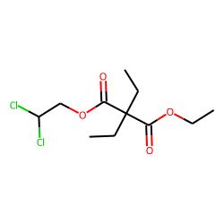 Diethylmalonic acid, 2,2-dichloroethyl ethyl ester