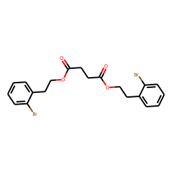 Succinic acid, di(2-bromophenethyl) ester