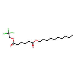 Adipic acid, decyl 2,2,2-trichloroethyl ester