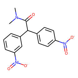 N,N-Dimethyl-2-(3-nitro-phenyl)-2-(4-nitro-phenyl)-acetamide