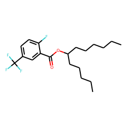 2-Fluoro-5-trifluoromethylbenzoic acid, 6-dodecyl ester