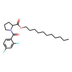 L-Proline, N-(2,4-difluorobenzoyl)-, undecyl ester