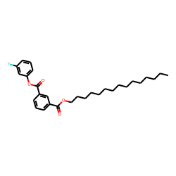 Isophthalic acid, 3-fluorophenyl pentadecyl ester