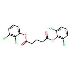 Glutaric acid, 2,3-dichlorophenyl 2,6-dichlorophenyl ester