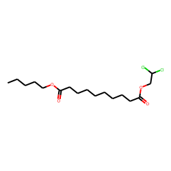 Sebacic acid, 2,2-dichloroethyl pentyl ester