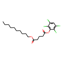 Glutaric acid, decyl 2,3,5,6-tetrachlorophenyl ester