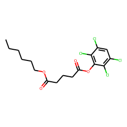 Glutaric acid, hexyl 2,3,5,6-tetrachlorophenyl ester