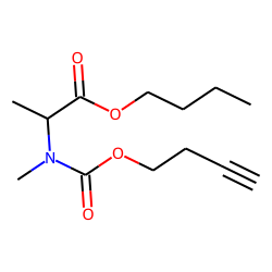 DL-Alanine, N-methyl-N-(byt-3-yn-1-yloxycarbonyl)-, butyl ester