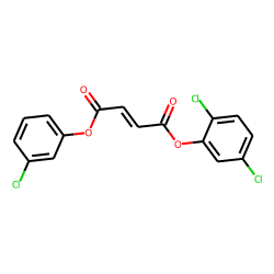 Fumaric acid, 2,5-dichlorophenyl 3-chlorophenyl ester