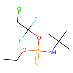 O-Ethyl-O-(1,1-difluoro-2-chloroethyl)-N-(1,1-dimethylethyl)-phosphorothioamidate