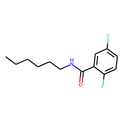 Benzamide, 2,5-difluoro-N-hexyl-