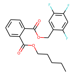 Phthalic acid, pentyl 2,4,5-trifluorobenzyl ester