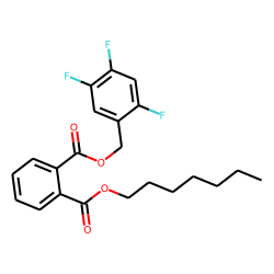 Phthalic acid, heptyl 2,4,5-trifluorobenzyl ester