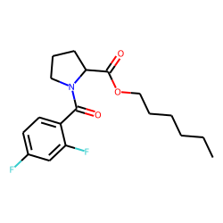 L-Proline, N-(2,4-difluorobenzoyl)-, hexyl ester
