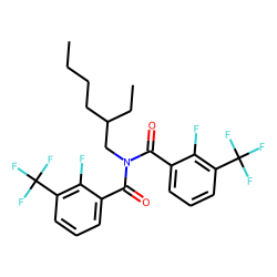 Benzamide, 3-trifluoromethyl-2-fluoro-N-(3-trifluoromethyl-2-fluorobenzoyl)-N-2-ethylhexyl-