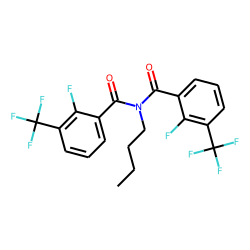 Benzamide, 3-trifluoromethyl-2-fluoro-N-(3-trifluoromethyl-2-fluorobenzoyl)-N-butyl-