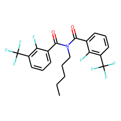 Benzamide, 3-trifluoromethyl-2-fluoro-N-(3-trifluoromethyl-2-fluorobenzoyl)-N-pentyl-