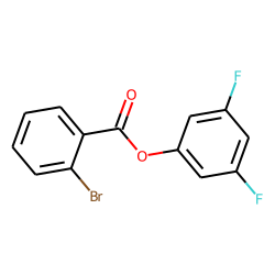 2-Bromobenzoic acid, 3,5-difluorophenyl ester