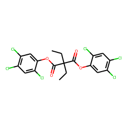 Diethylmalonic acid, di(2,4,5-trichlorophenyl) ester