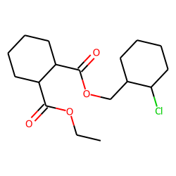 1,2-Cyclohexanedicarboxylic acid, (2-chlorocyclohexyl)methyl ethyl ester