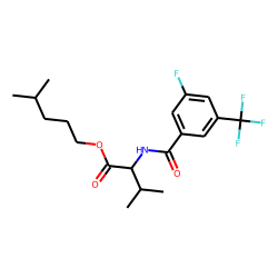 L-Valine, N-(3-fluoro-5-trifluoromethylbenzoyl)-, isohexyl ester