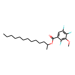 2,4,5-Trifluoro-3-methoxybenzoic acid, 2-tridecyl ester