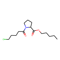 L-Proline, N-(5-chlorovaleryl)-, pentyl ester
