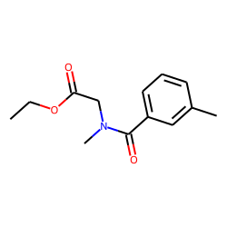 Sarcosine, N-(3-methylbenzoyl)-, ethyl ester