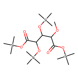 2-O-Methylxylaric acid, TMS