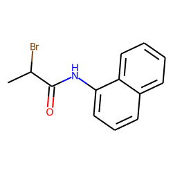 Propanamide, N-(1-naphthyl)-2-bromo-