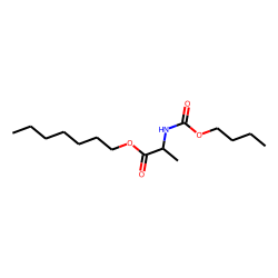 D-Alanine, N-butoxycarbonyl-, heptyl ester