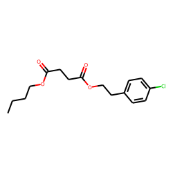 Succinic acid, butyl 4-chlorophenethyl ester