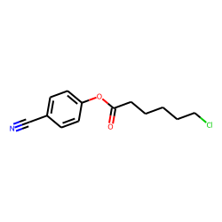 6-Chlorohexanoic acid, 4-cyanophenyl ester