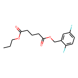 Glutaric acid, 2,5-difluorobenzyl propyl ester