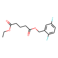 Glutaric acid, 2,5-difluorobenzyl ethyl ester