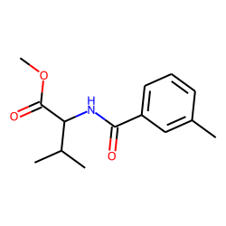 l-Valine, N-(m-toluoyl)-, methyl ester